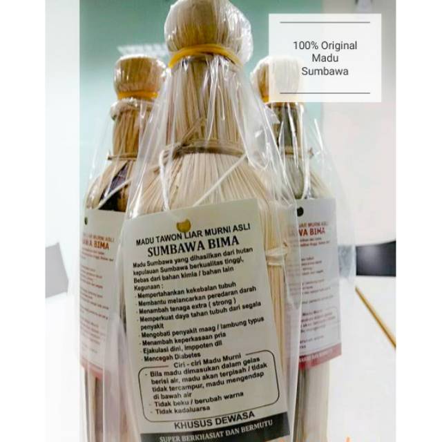 

Madu Sumbawa Hitam,Putih,Coklat 600ml