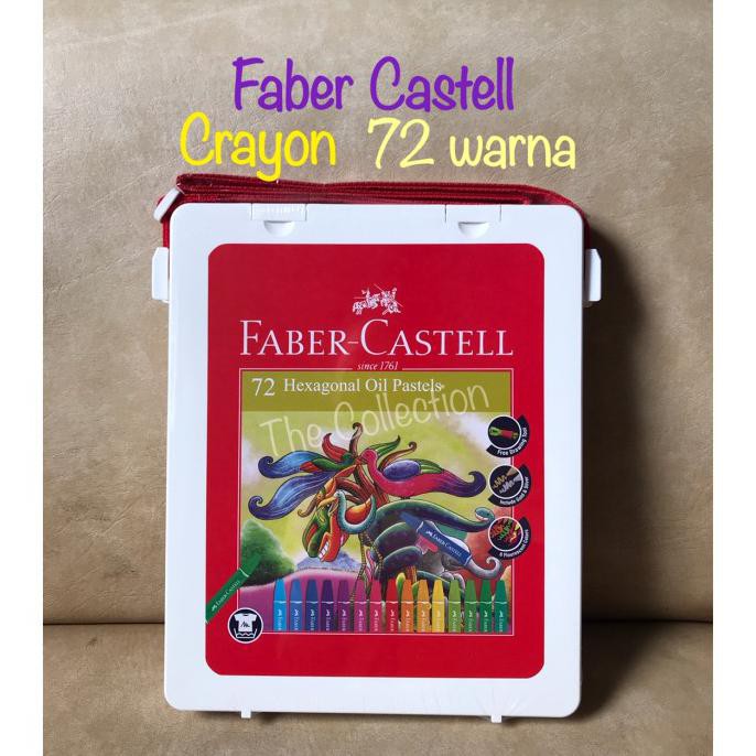 

Best Seller! Atk695Fc 72 Warna Crayon Faber Castell Hexagonal Oil Pastel Color Asli Murah