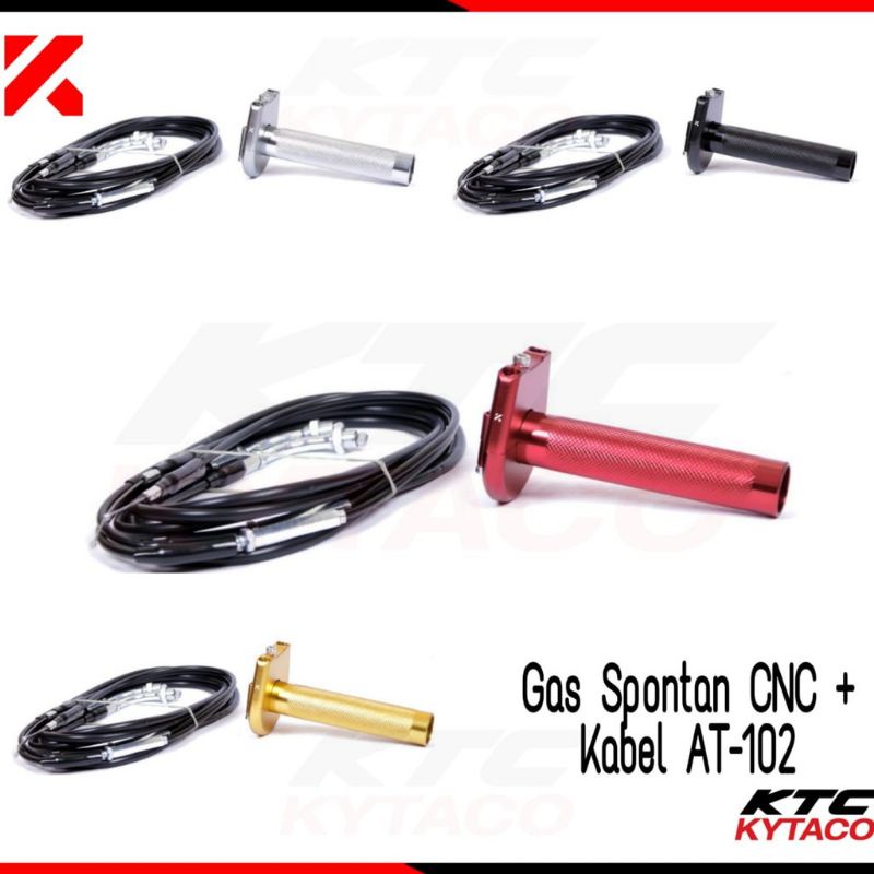 GAS SPONTAN / GAS SKONTAN KTC KYTACO CNC PLUS KABEL AT-02