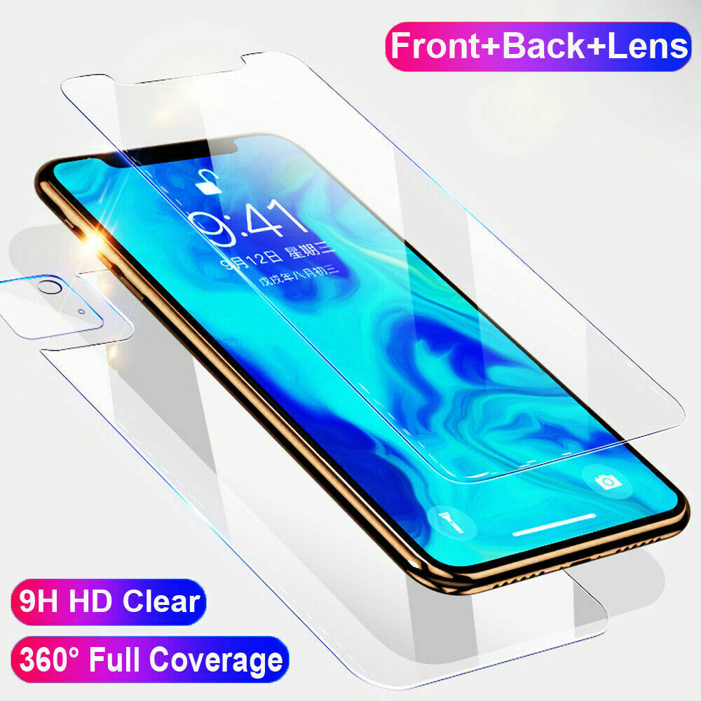 Pelindung Layar Tempered Glass Depan Dan Belakang Flexible Untuk Compatible For iPhone 12 Mini Pro Max 5g