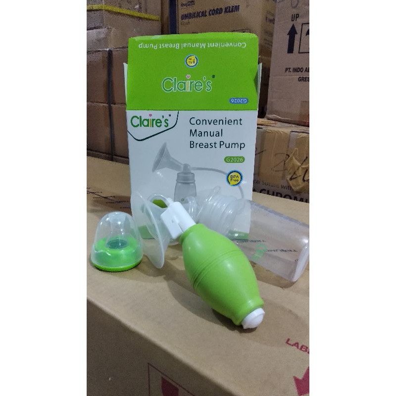 Breastpump claire's G2026 Manual / Pompa Asi / Claire's / Pompa Asi Manual / Breastpump claire's