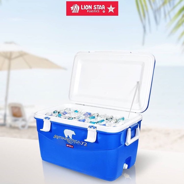 Lion Star Antarctica Cooler Box 72 Liter / Container Box Es / Tempat Penyimpanan Es / Box Ikan