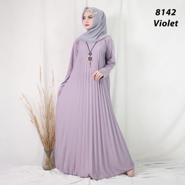 Plisket maxy dress / pliskera maxy