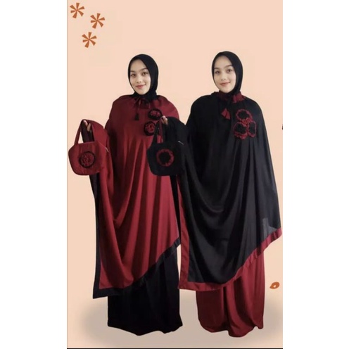 MUKENA TRAVELING PONCO KATUN PREMIUM J G