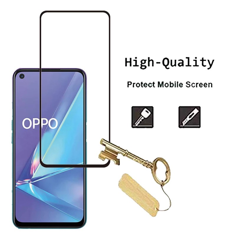 PROMO Tempered Glass OPPO A52  A72 &amp; A92 TG Layar Full Cover Anti Gores Kaca