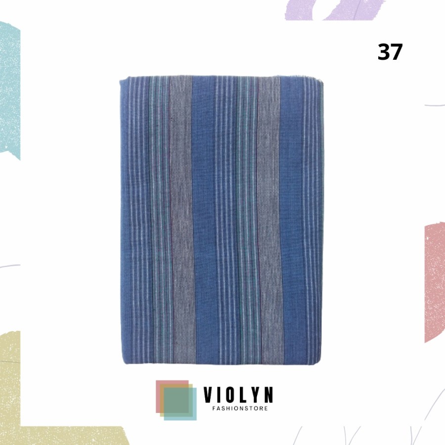 KAIN LURIK TENUN ATBM (PANJANG 2M LEBAR 1M // Kain Tenun Lurik Jepara/ Kain Tenun Garis Garis Jepara