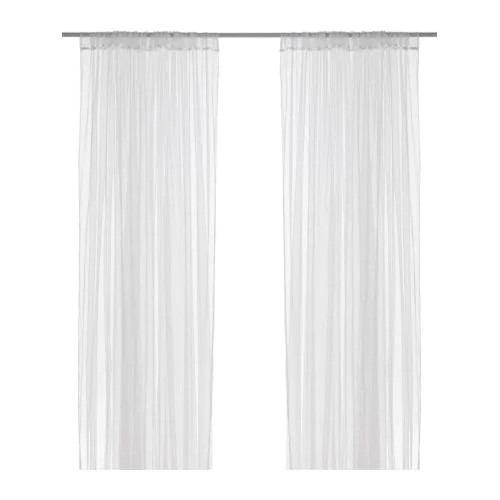 IKE.A Lill Vitrase Gorden jaring putih 2pcs (1 pasang)