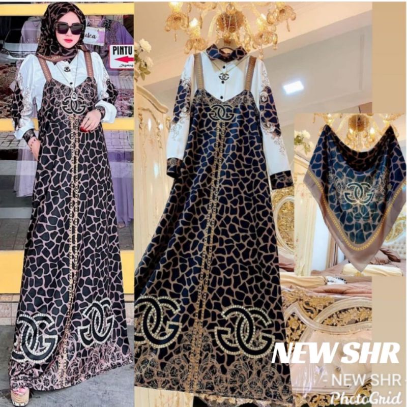 OVERALL SET MOM & KIDS ORI BY SHR