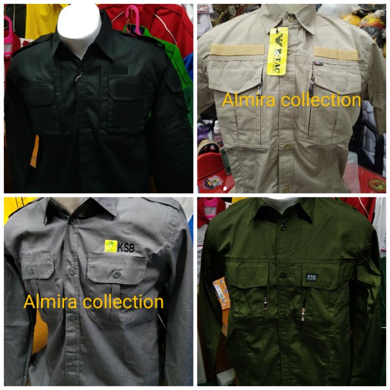 kemeja tactical w-tac