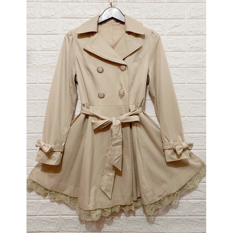 COAT MEGAR PITA & RENDA - BRAND MIMOSA