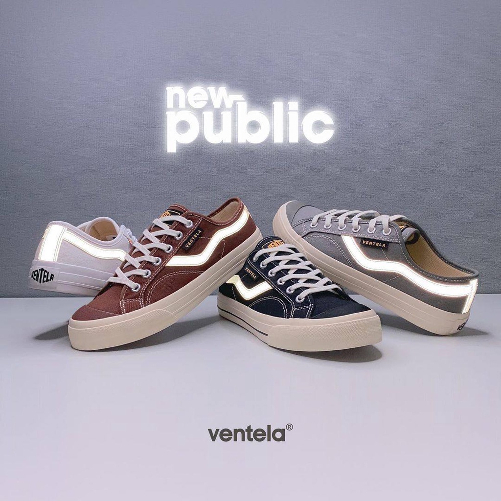 Sepatu Ventela New Public - Ventela Original - Sepatu Pria dan Wanita Original 100%