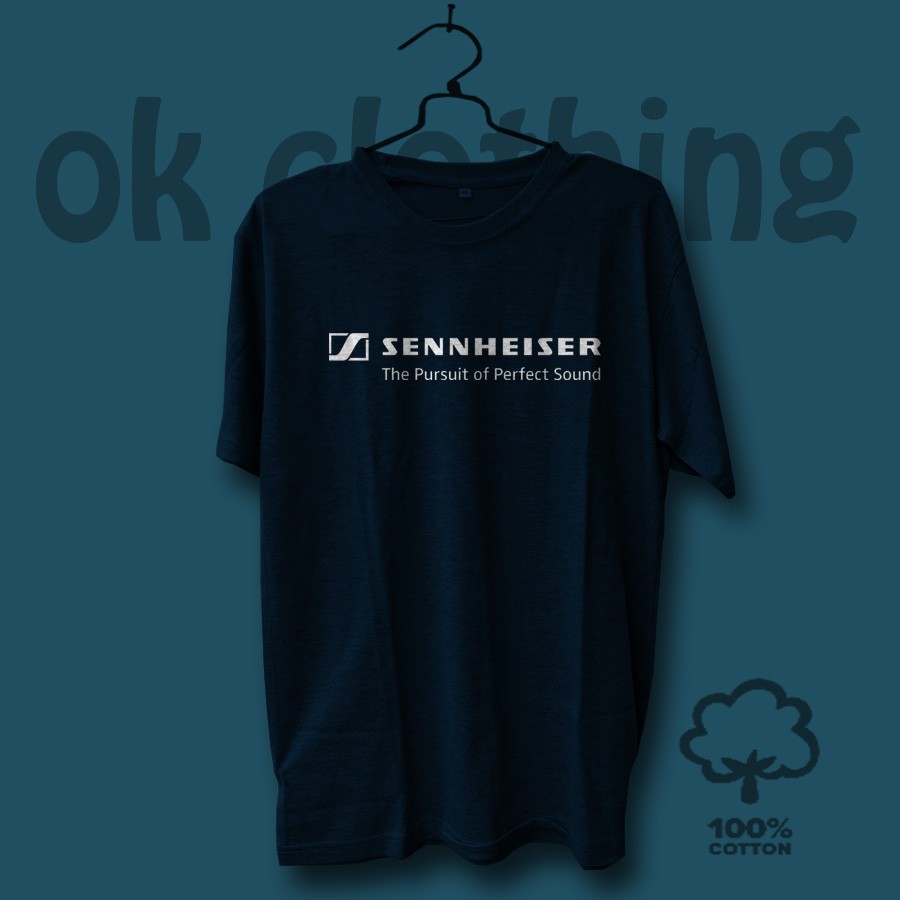 Baju Kaos Sennheiser Earphone keren