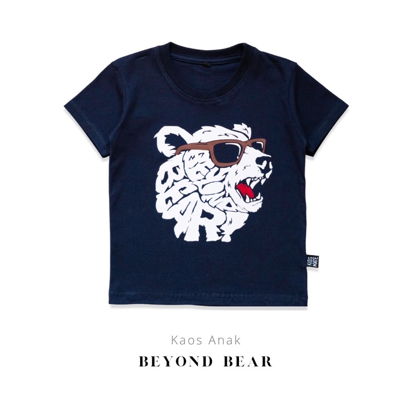 BAJU ANAK LAKI-LAKI 1-10 TAHUN | KAOS ANAK LAKI-LAKI 1-8 TAHUN KAOS ANAK BEYOND BEAR BY KIDS MATE