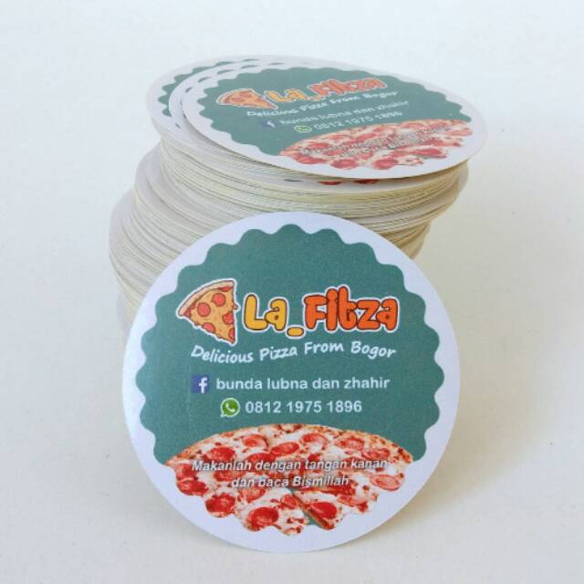 

Stiker bulat 100pcs (100pcs 40000 bahan cromo)