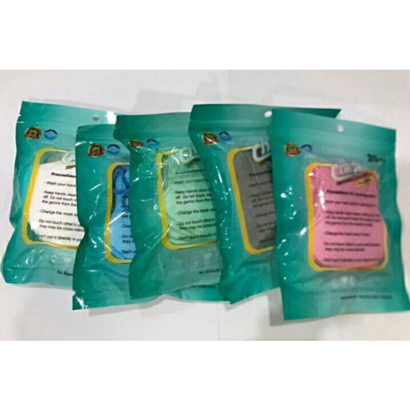 Masker Duckbill 3 Ply Chasa Premium Quality isi 20 pcs | Face Mask