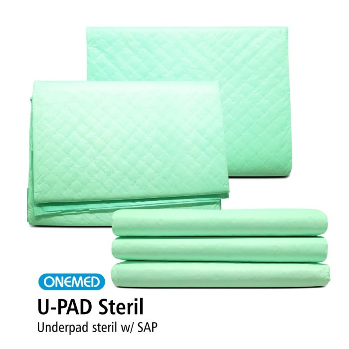 Underpad Upad Steril 60x90cm Onemed Pack Isi 10 Lembar OJ2