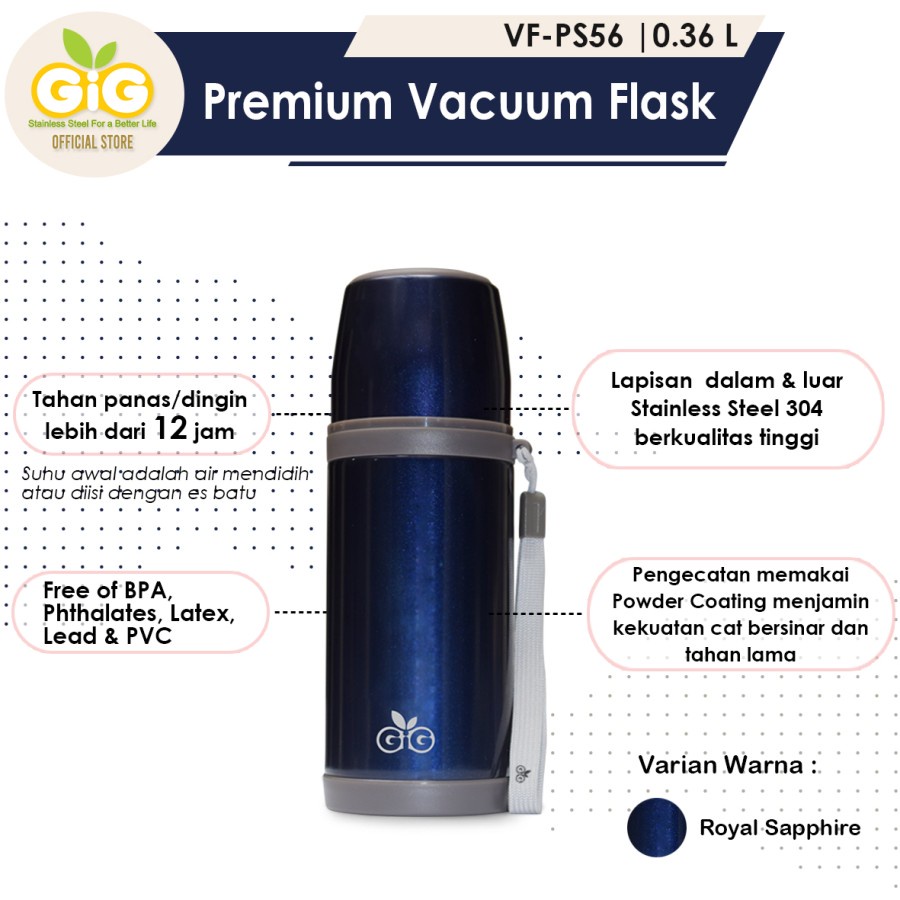 Gig Baby Premium Vacuum Flask 360ml