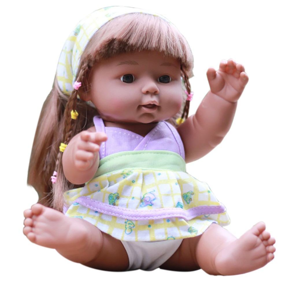 Realistis Simulasi Boneka Pelukan Bayi Lembut Tubuh Baru Lahir