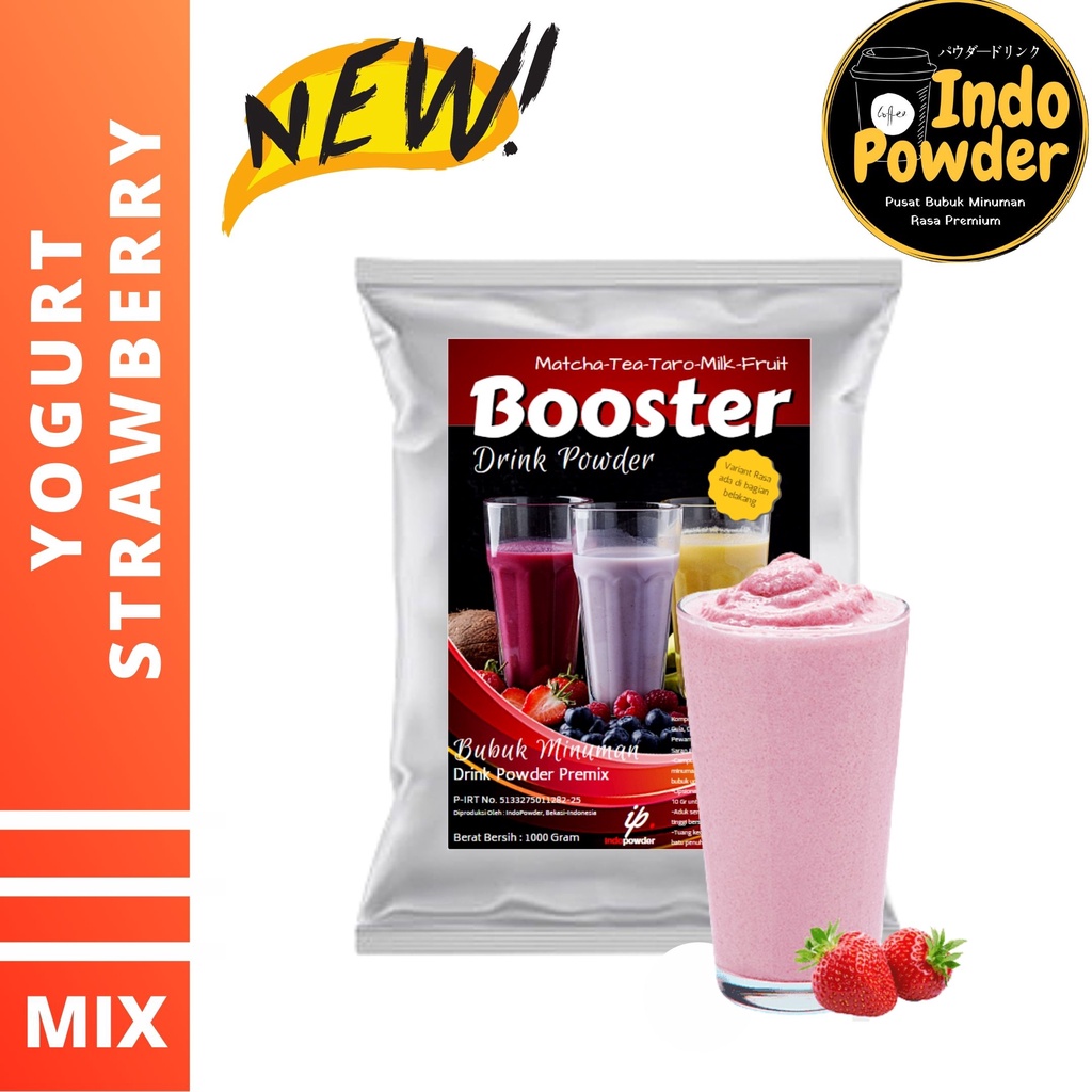 

Bubuk Minuman rasa YOGURT STRAWBERRY 1Kg - YOGURT STRAWBERRY Bubuk 1Kg - Powder YOGURT STRAWBERRY