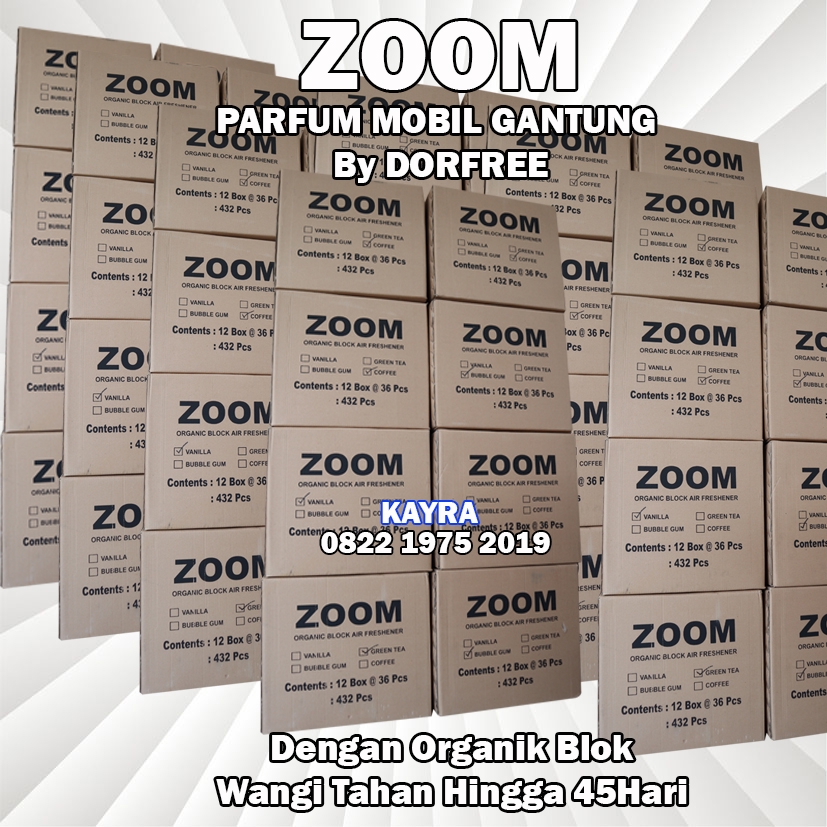 ZOOM PARFUM MOBIL / PARFUM MOBIL ZOOM / DORFREE / DOORFREE / ORIGINAL