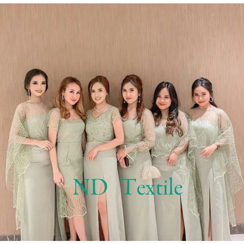 Paket Seragaman Bridesmaid/Sergaman Keluarga/Seragam Wisuda/Baju Nikah