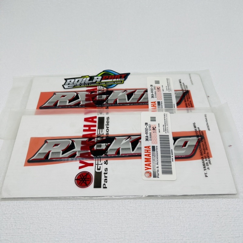 EMBLEM RX KING 2002 SET UNTUK TANGKI GOLD