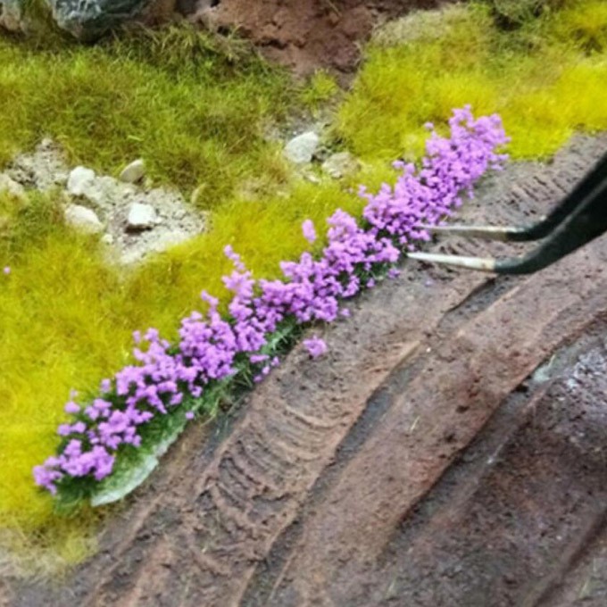 Miniatur Bunga Semak Rambat Maket Terrarium Diorama - MNB47