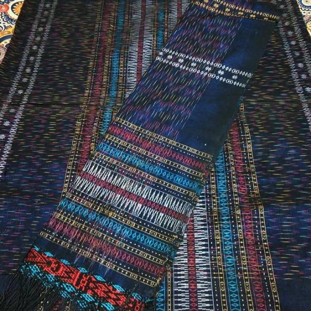 SONGKET TENUNAN TARUTUNG MOTIF PUCCA BUNGA GU - 0419B