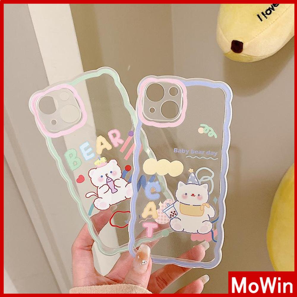 iPhone Case Silicone Soft Case Clear Case Airbag Shockproof Camera Cover Protection Cartoon Cute Compatible For iPhone 11 iPhone 13 Pro Max iPhone 12 Pro Max iPhone 7Plus iPhone xr