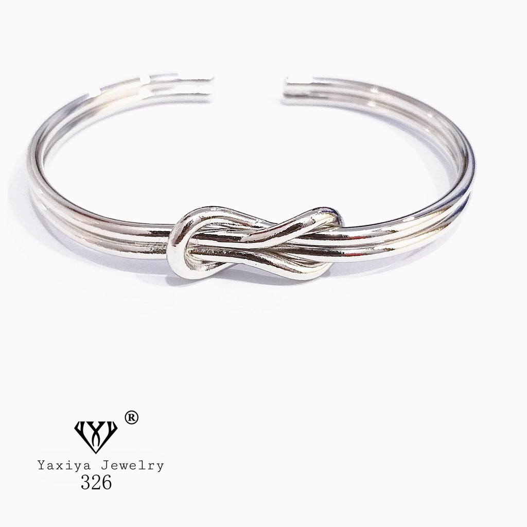 

Gelang Lapis emas putih Perhiasan imitasi 18k Yaxiya Jewelry 326