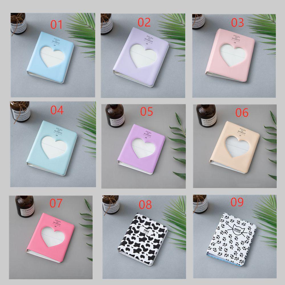 Populer Tempat Photocard Motif Sapi Kucing Cakar Love Heart Pattern Gambar Tempat Penyimpanan Bisa Ganti Inner 3inch Photocard Holder