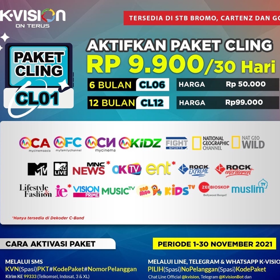 Cara Beli Paket K Vision Di Alfamart Dan Indomaret