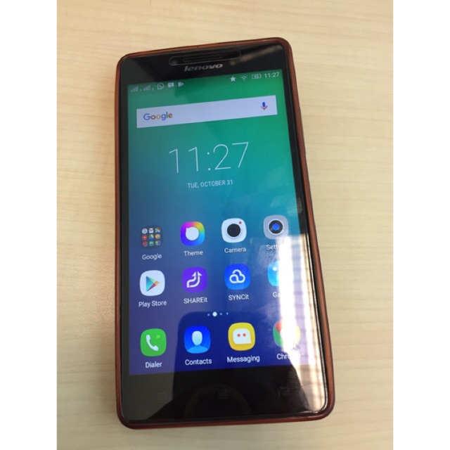 HP Lenovo A6000 8GB Black Second Mulus Fullset