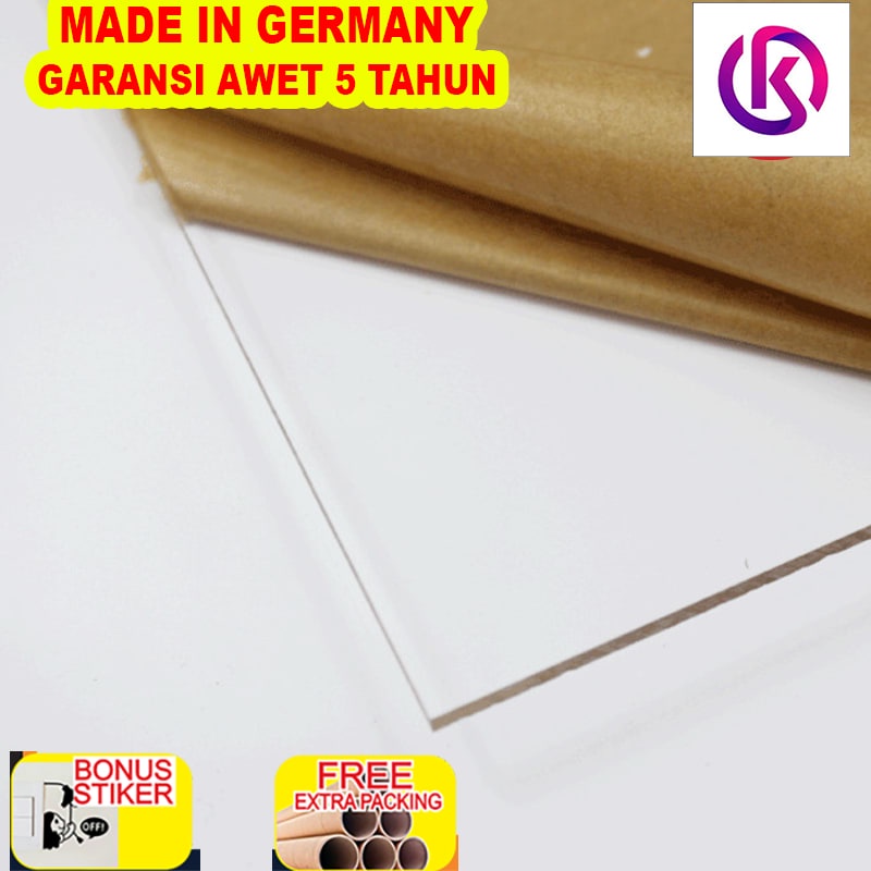 

Terlaris Akrilik Potongan/Laser Cutting Acrylic 2mm - Ukuran A5 - Clear Bening