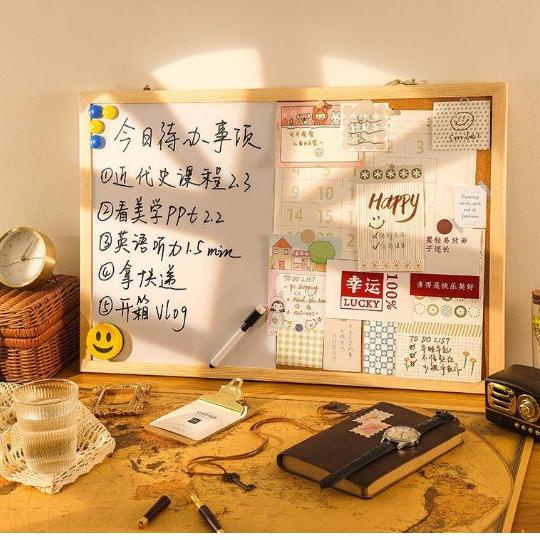 

Terbukti Dekorasi rumah cork message board notice board frame information board background board mural memo board .,..,.,,,,.,