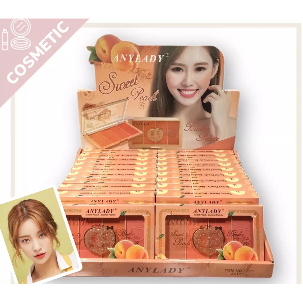 [ECER] EYESHADOW / EYE SHADOW ANYLADY PEACH NO.775