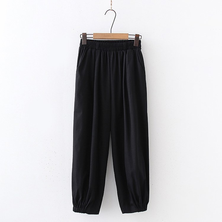 HARUKA PANTS - celana bahan jatoh / celana wanita / celana panjang / pants murah / celana wolfis