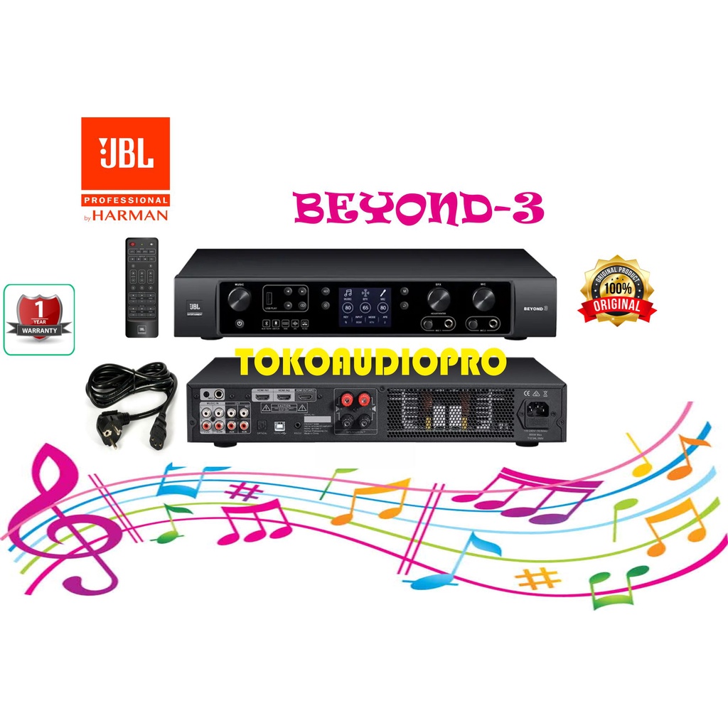 JBL Beyond 3 Amplifier Karaoke Original JBl Beyond3