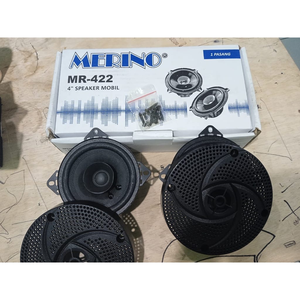 Speaker Pintu Universal Mobil ukuran 4&quot; Speaker MERINO MR-422 Speker