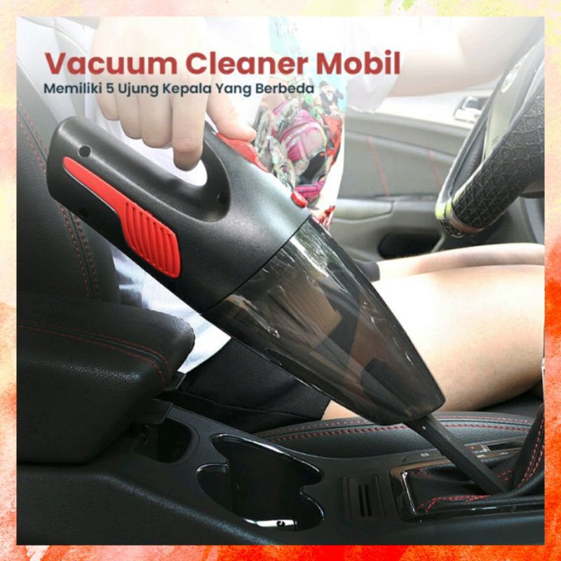 Vacuum Cleaner Mobil Vacuum Cleaner Portable High Power Alat Penyedot Debu Mobil Listrik 12V 120W