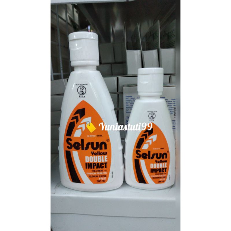 Jual Sampo Selsun Yellow Double Impact Anti Ketombe Penghilang Ketombe