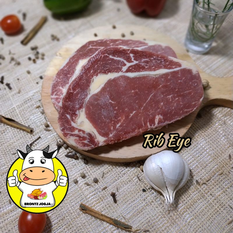 

DAGING SAPI RIB EYE 250GR - DAGING SAPI IMPORT - BRONTZ JOGJA