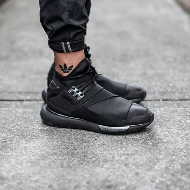 ADIDAS Y-3 QASA HIGH YOHJI YAMAMOTO TRIPLE BLACK