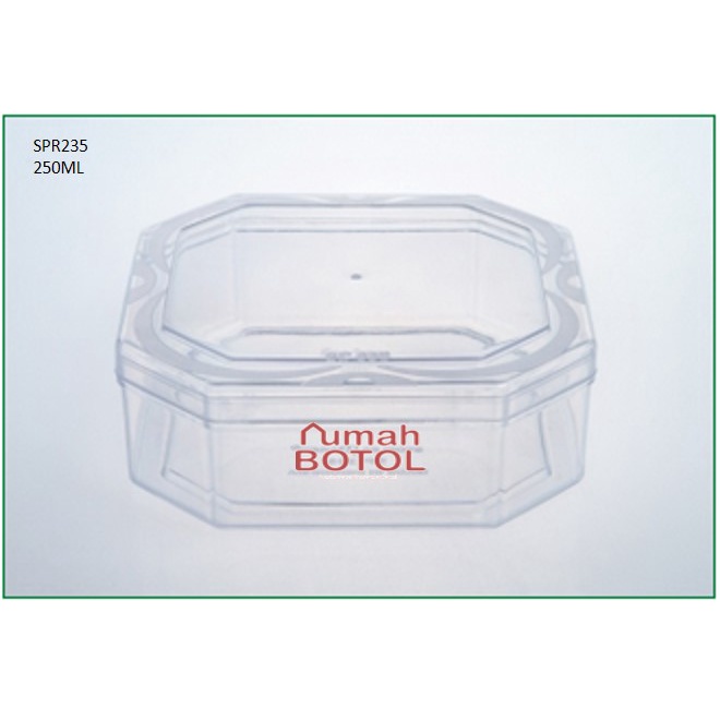 TOPLES PANEN RAYA SPR235 TOPLES KUE KERING LEBARAN 250ml TOPLES PLASTIK EXCLUSIVE HARGA 1 LUSIN (12B