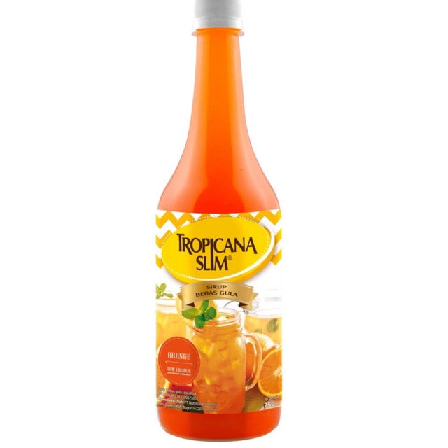 

Tropicana slim syrup orange 750ml