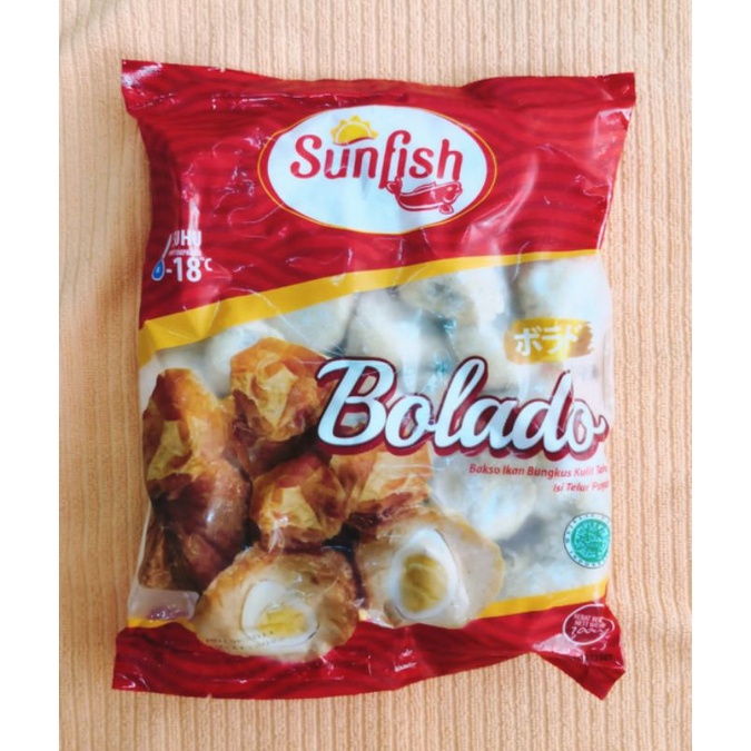 Sunfish Balado Telur Puyuh 1kg/dumpling telur