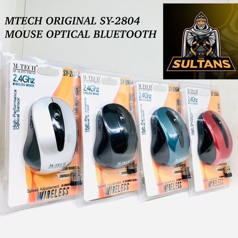PROMO MOUSE MTECH ORIGINAL SY2804 OPTICAL BLUETOOTH