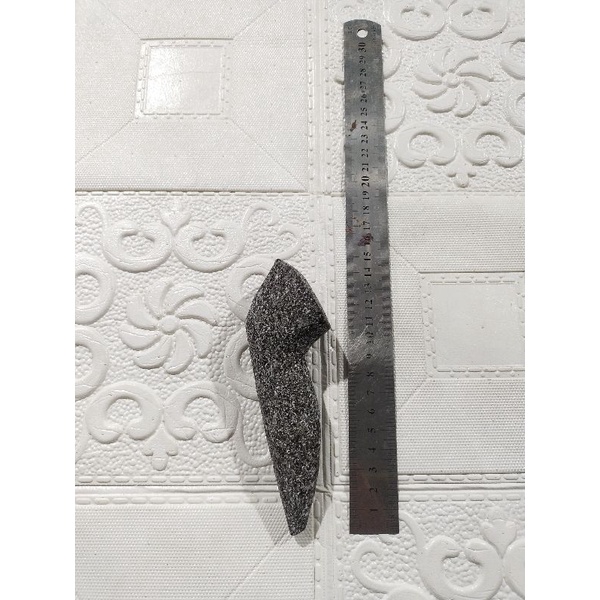 ulekan batu asli / batu hitam / munthu kecil