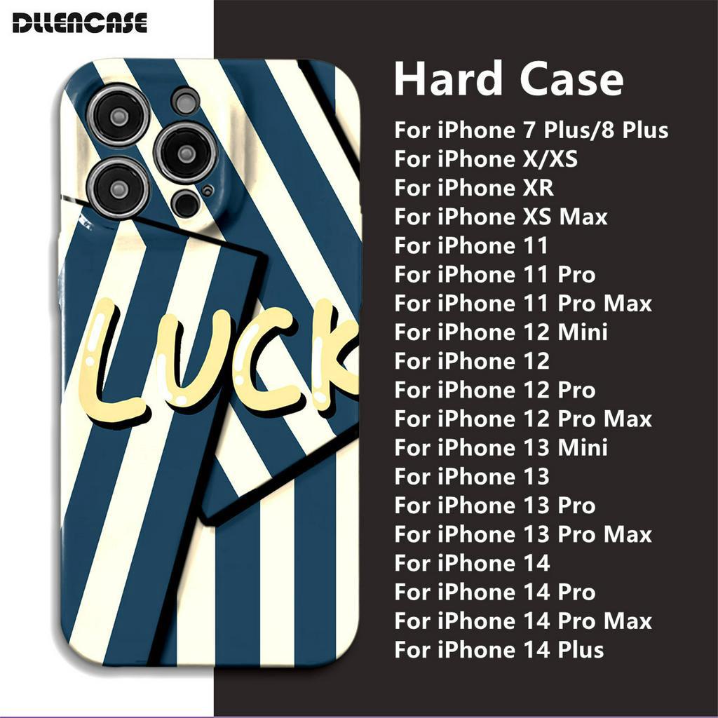 Dllencase Kompatibel Untuk iPhone 14 Pro Max 13pro Max13 /12 /11Seri Baru Film Trendi Cangkang Hard Case Tahan Guncangan Dan Jatuh, Dengan Nuansa premium E078