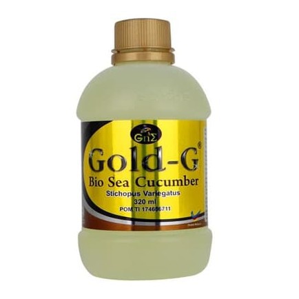 Jelly Gamat Gold G Sea Cucumber isi 320 ml dari tripang menyembuhkan luka cecar habis melahirkan